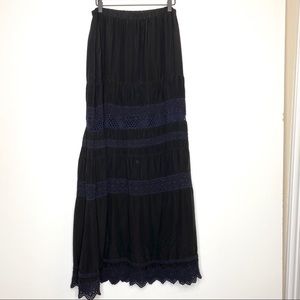 Johnny Was Cupra Rayon Maxi Skirt